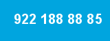 922 188 88 85 922 188 88 85